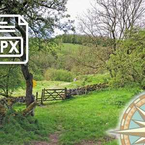 12. Topley Pike > Wormhill GPX file